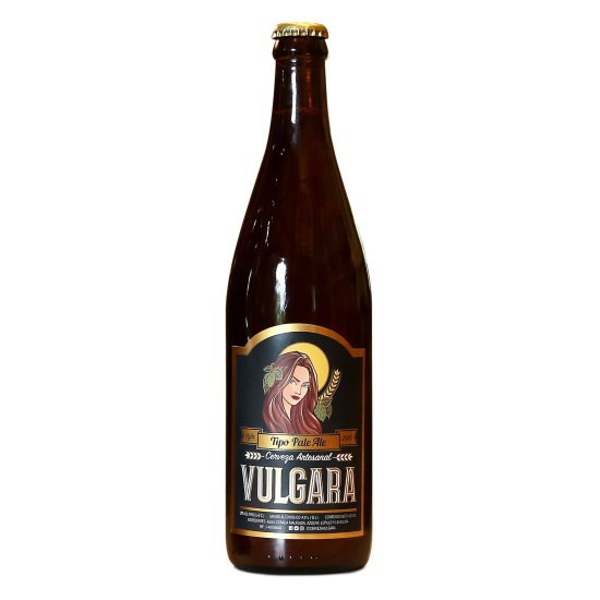 Cerveza Artesanal Vulgara Pale Ale de 620 ml 