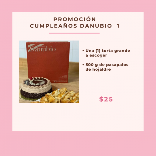 Promoción Cumpleañero 1 de Danubio Promoción Cumpleañero 1 de Danubio