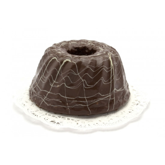 Torta Marmol bañada en Chocolate de Danubio