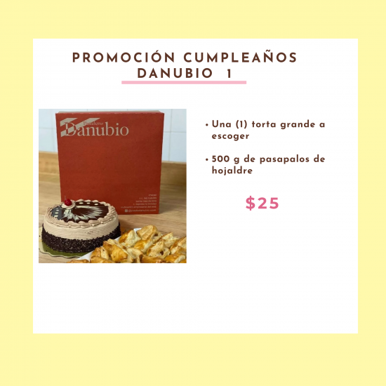 Promoción Cumpleañero 1 de Danubio Promoción Cumpleañero 1 de Danubio