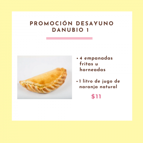 Promoción Desayuno #1 de Danubio Promoción Desayuno #1 de Danubio