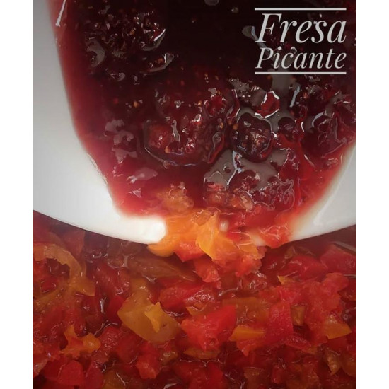 Mermelada de Fresa Picante de 200 g de El Detalle Prometido Mermelada de Fresa Picante de 200 g de El Detalle Prometido