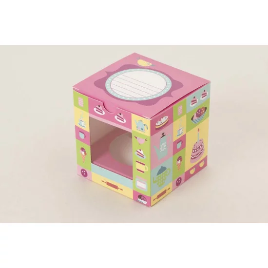 Paquete de 10 cajas de regalo para 1 ponquecito cupcake fiesta pastel Paquete de 10 cajas de regalo para 1 ponquecito cupcake fiesta pastel