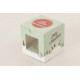 Paquete de 10 cajas de regalos para 1 ponquecito cupcake modelo Nevando Paquete de 10 cajas de regalos para 1 ponquecito cupcake modelo Nevando