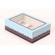 Caja de regalos para 6 ponquecitos cupcakes o 12 petit four modelo penélope Caja de regalos para 6 ponquecitos cupcakes o 12 petit four modelo penélope