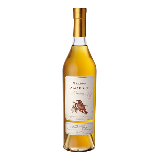 Vino blanco Grappa Amarone Barricata