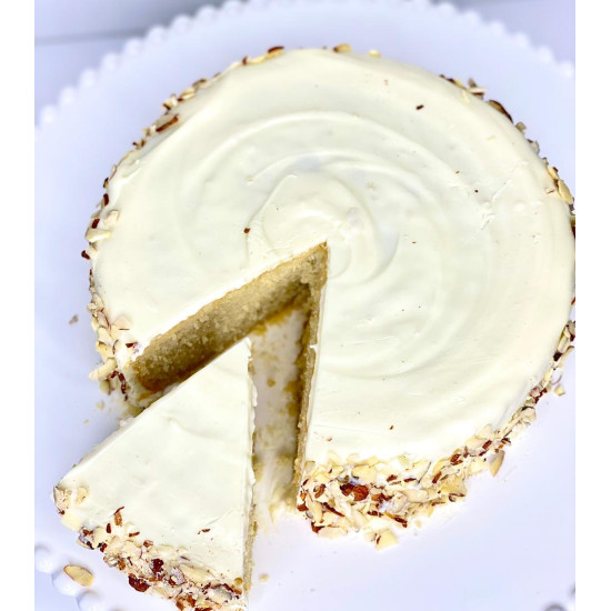 Torta de vainilla con almendras sin azúcar (900 g) de Fior Healthy Snacks