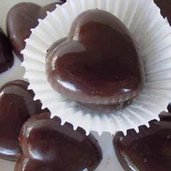 Bombones de chocolate rellenos sin azúcar (6 unidades) de Fior Healthy Snacks