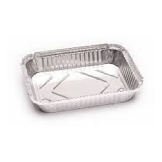 Caja de Envases de aluminio con tapa de cartón 788 (250 und)