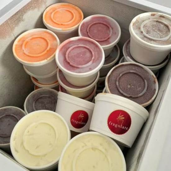 Helado 1/2 Litro de Fragolate Helado 1/2 Litro de Fragolate