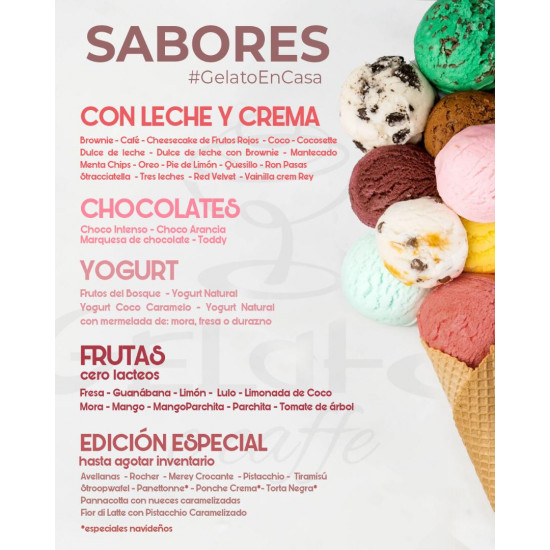 Panettone relleno de helado artesanal 900 g de Gelato e Caffe Panettone relleno de helado artesanal 900 g de Gelato e Caffe