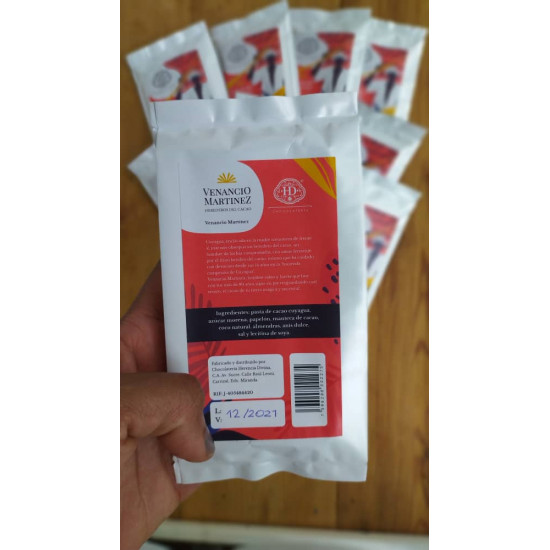 Barra de chocolate Venancio Martínez 70 g Herencia Divina 65% cacao Barra de chocolate Venancio Martínez 70 g Herencia Divina 65% cacao