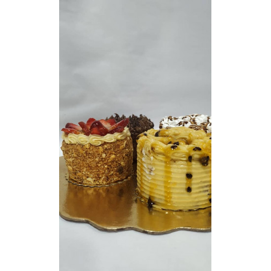 Caja de 3 Pocket Cake de Paulas Cake Caja de 3 Pocket Cake de Paulas Cake