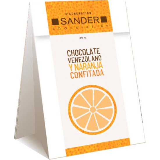 Confitada de concha de Naranja de Sander Chocolatier
