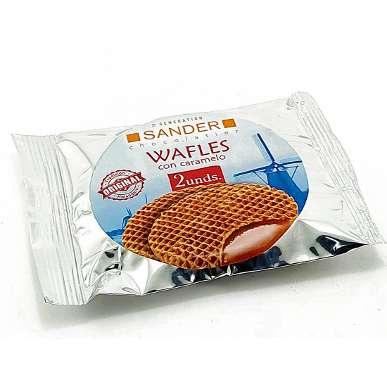 Wafle doble de Sander Chocolatier
