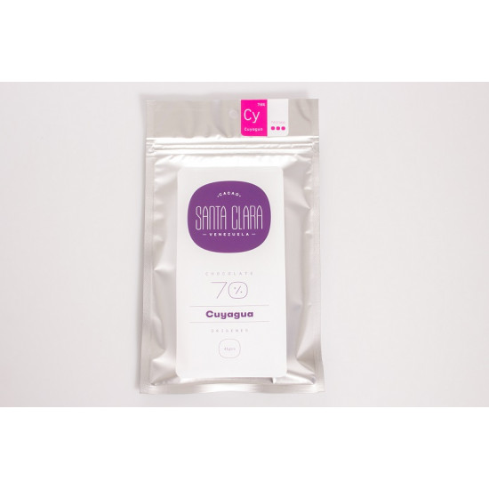 Barra de Chocolate 80% con Cacao Cuyagua Cacao Santa Clara Barra de Chocolate 80% con Cacao Cuyagua Cacao Santa Clara