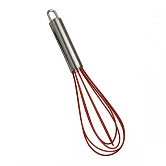 Batidor Manual de Silicon Chef Craft Rojo 27cm - 953132