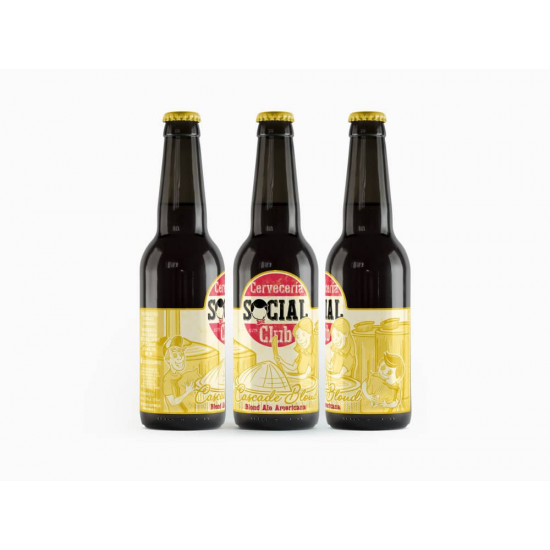 Cerveza Cascade Blond 330 ml de Social Club Cerveza Cascade Blond 330 ml de Social Club