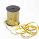 Rollo de Cinta de regalo Reflex Kerry Color Oro con estrellas plateadas  (7 mm X 250 m) 