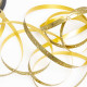 Rollo de Cinta de regalo Reflex Kerry Color Oro con estrellas plateadas  (7 mm X 250 m) 