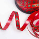 Rollo de Cinta de regalo Reflex Lety Color Rojo con Arbol de Navidad (1 cm X 150 m) 