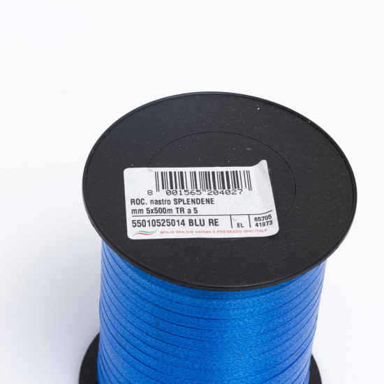 Rollo de Cinta de regalo Color Blu re / Azul Rey (5 mm X 500 m) 