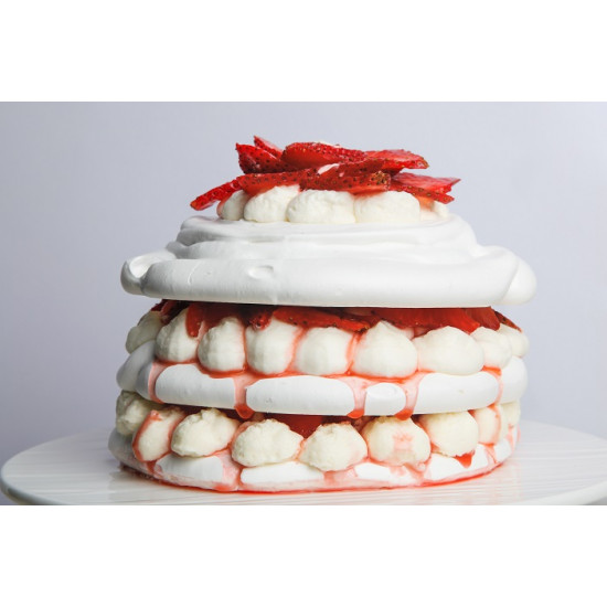 Torta Merengón de Fresas Torta Merengón de Fresas