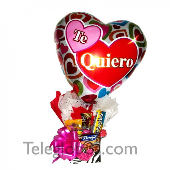 Arreglo de globos Dulce Amor 2 Arreglo de globos Dulce Amor 2