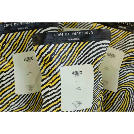 Café León Flash Honey Glorias del Café 1Kg en granos Café León Flash Honey Glorias del Café 1Kg en granos