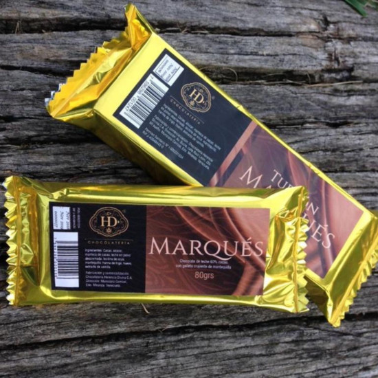 Barra de chocolate Herencia Divina Marqués 60% cacao 80 g