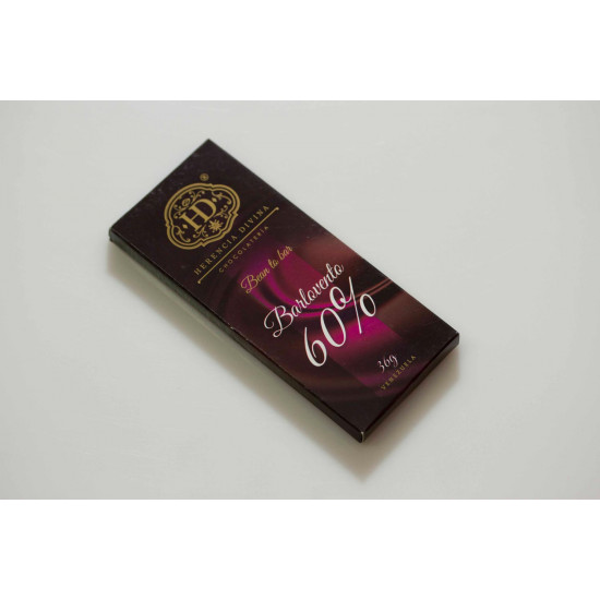 Barra de chocolate Herencia Divina 60% cacao Barlovento 36 g Barra de chocolate Herencia Divina 60% cacao Barlovento 36 g