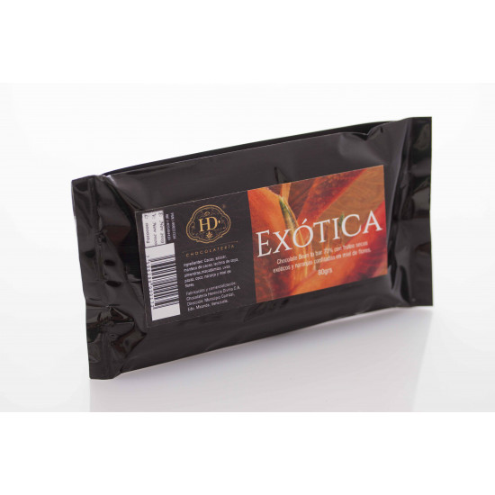 Barra de chocolate Herencia Divina Exótica 70% cacao 80 g Barra de chocolate Herencia Divina Exótica 70% cacao 80 g