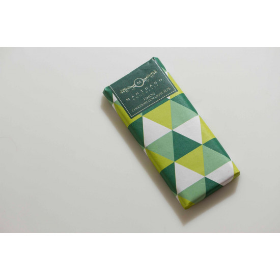 Barra de chocolate con leche 32.7% con limón Mantuano de 80 g Barra de chocolate con leche 32.7% con limón Mantuano de 80 g