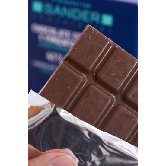 Carré de chocolate con leche al 41% y pimienta guinea de Sander Chocolatier