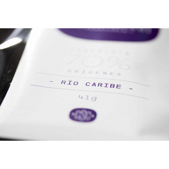 Barra de Chocolate 70% con Cacao Río Caribe Cacao Santa Clara Barra de Chocolate 70% con Cacao Río Caribe Cacao Santa Clara