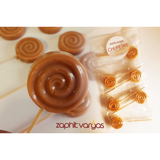 Chupetas de leche de Confitería Zaphit Vargas Chupetas de leche de Confitería Zaphit Vargas