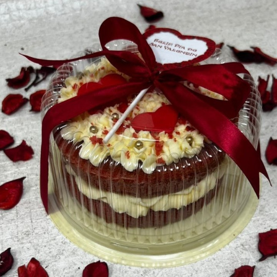 Mini cake red velvet 14F (6 porciones) de Coscorrón