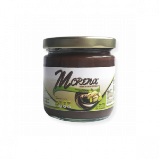 Crema untable de chocolate con pistachos 200g de Crema Morena Crema untable de chocolate con pistachos 200g de Crema Morena