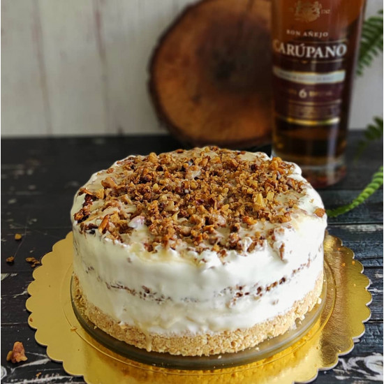 Torta helada de Ron con Pasas y Crocante mediana de Limonada Cake Torta helada de Ron con Pasas y Crocante mediana de Limonada Cake
