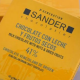 Carré de chocolate con leche 41% y frutos secos de Sander Chocolatier 45g Carré de chocolate con leche 41% y frutos secos de Sander Chocolatier 45g