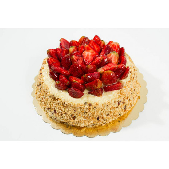Torta de Fresas "Delicia" de Paulas Cake Torta de Fresas "Delicia" de Paulas Cake