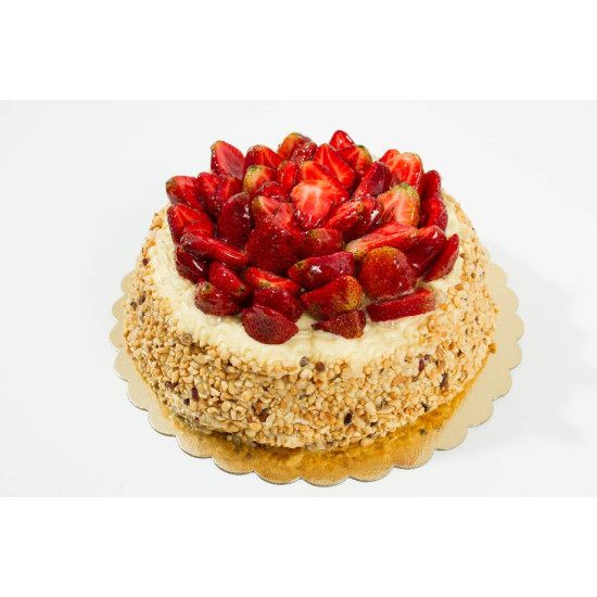 Torta de Fresas "Delicia" de Paulas Cake Torta de Fresas "Delicia" de Paulas Cake