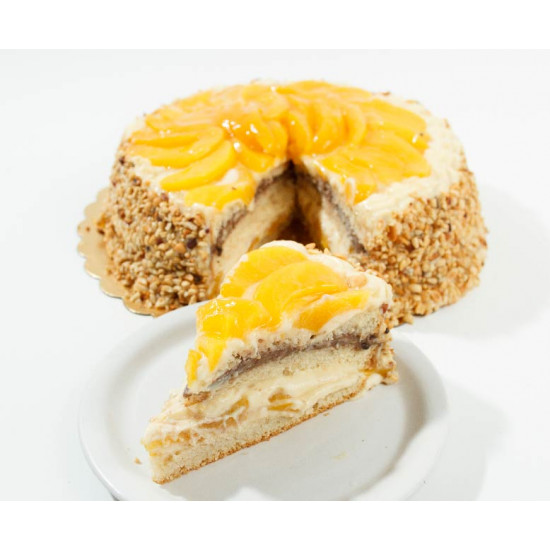Torta Delicia de Melocotón Paulas Cake Torta Delicia de Melocotón Paulas Cake
