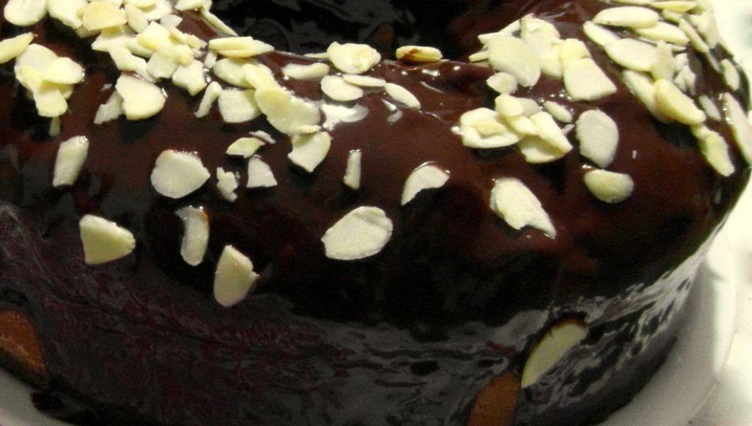 Torta de chocolate y almendras de Cinzia Procopio