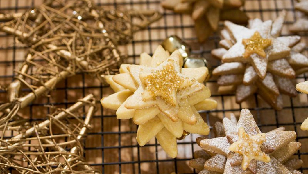 Galletas para Navidad: Arbolitos de galleta